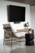 Winston Armchair - Cloud - Linen Black