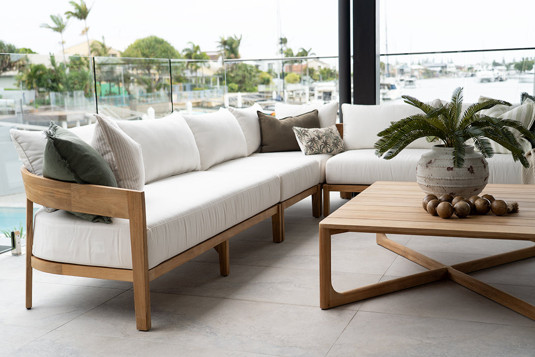 Kingscliff Outdoor Sofa - 2 Seater Left Arm - Modular - Mod La