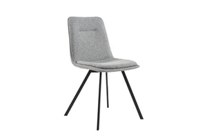 Barrel Dining Chair Grey (Set of 2)