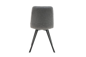 Barrel Dining Chair Grey (Set of 2)