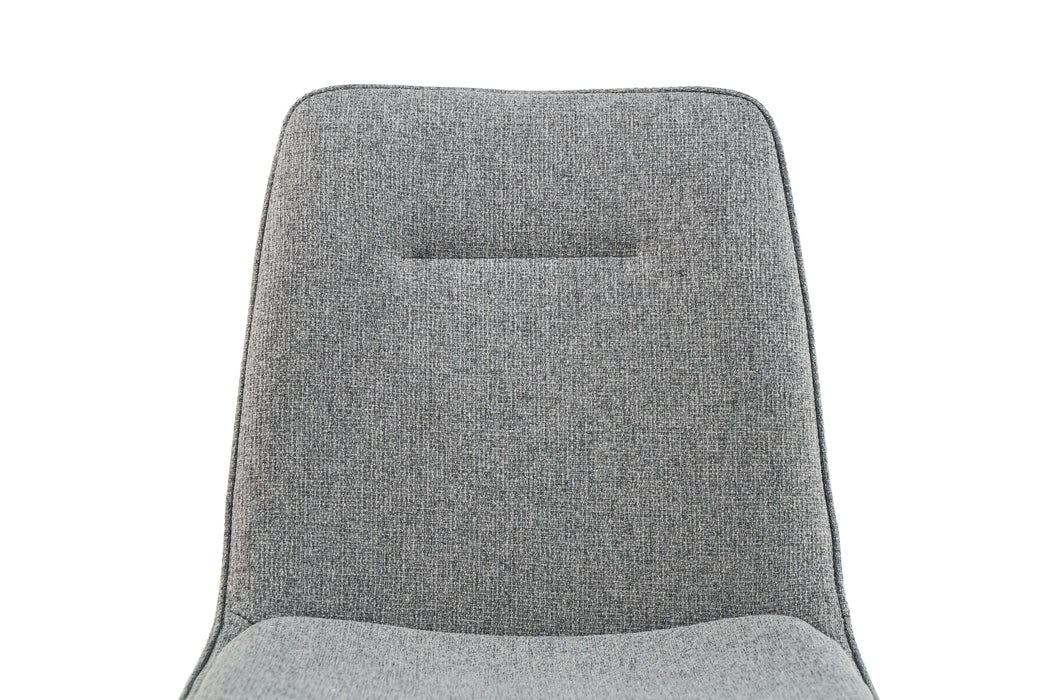 Barrel Dining Chair Grey (Set of 2)