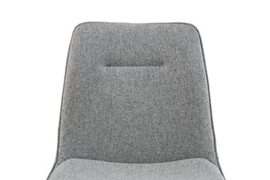 Barrel Dining Chair Grey (Set of 2)