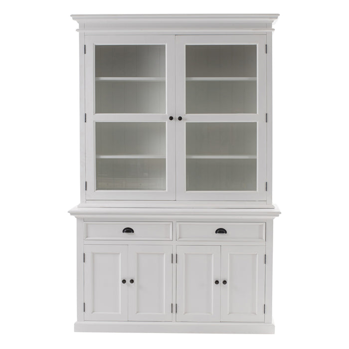 NovaSolo Halifax Glass-Display Hutch Unit