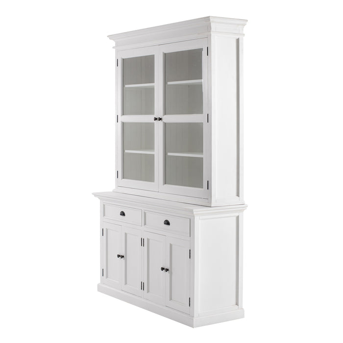 NovaSolo Halifax Glass-Display Hutch Unit