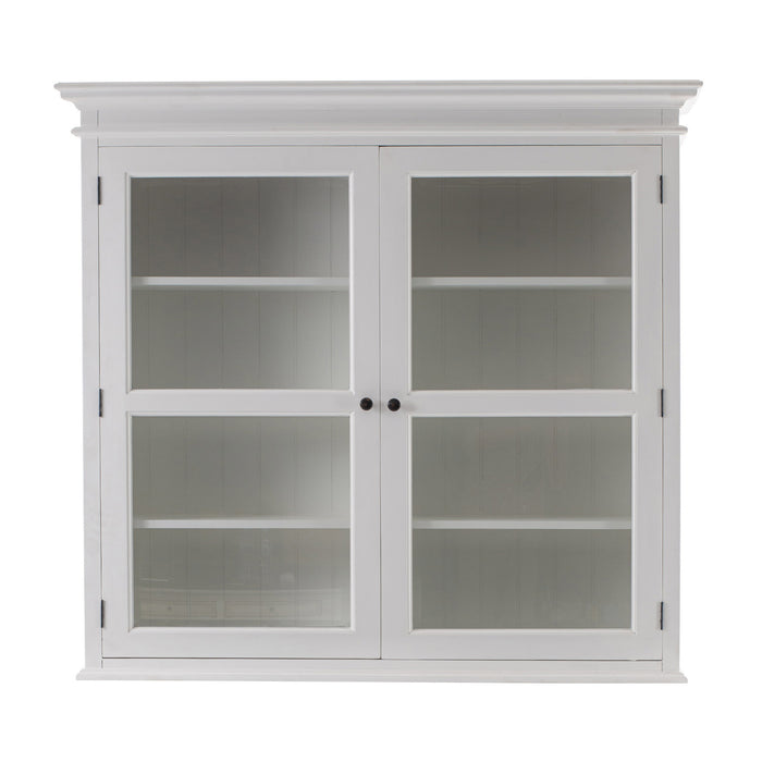 NovaSolo Halifax Glass-Display Hutch Unit