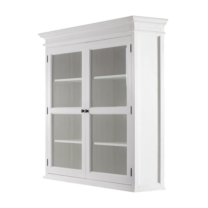 NovaSolo Halifax Glass-Display Hutch Unit