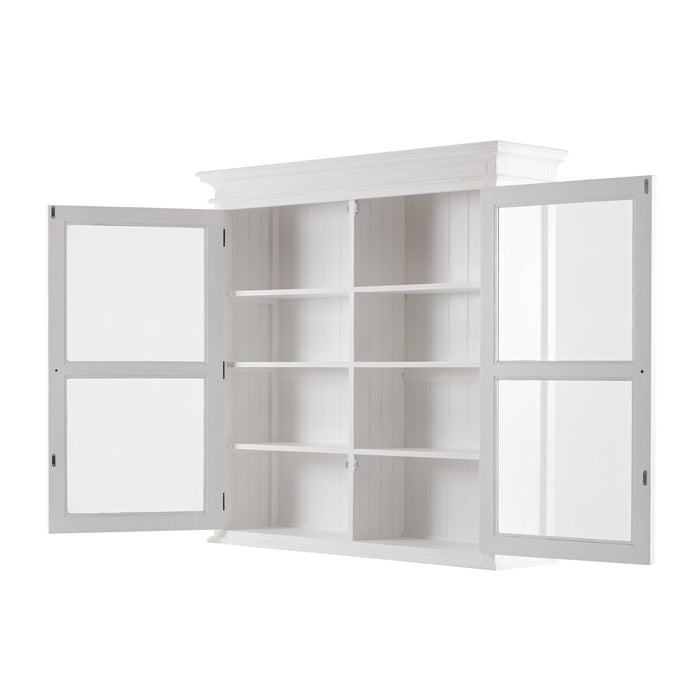 NovaSolo Halifax Glass-Display Hutch Unit