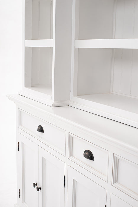 NovaSolo Halifax Kitchen Hutch Cabinet with 5 Doors 3 Drawers