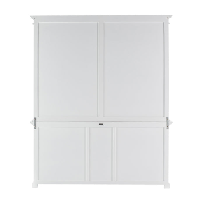 NovaSolo Halifax Hutch Bookcase 5 Doors 3 Drawers