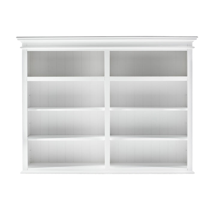 NovaSolo Halifax Hutch Bookcase 5 Doors 3 Drawers