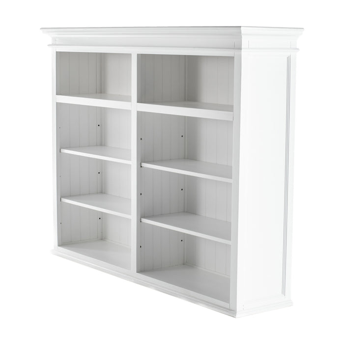 NovaSolo Halifax Hutch Bookcase 5 Doors 3 Drawers