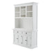 NovaSolo Halifax Buffet Hutch Unit with 2 Adjustable Shelves