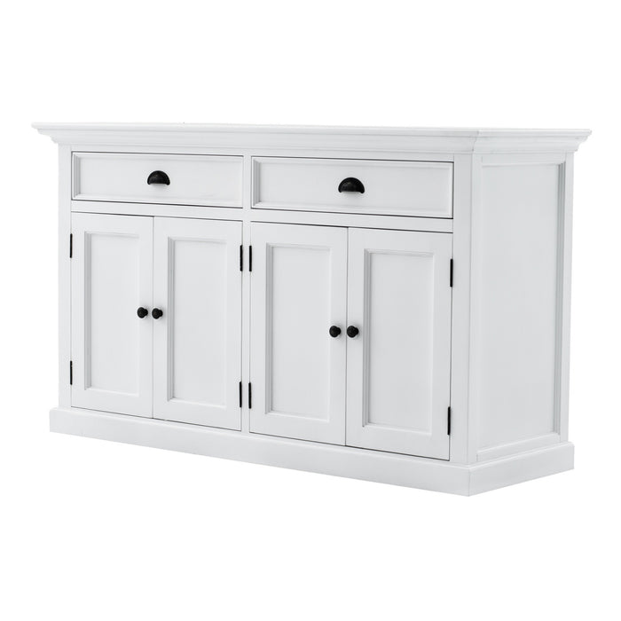 NovaSolo Halifax Buffet Hutch Unit with 2 Adjustable Shelves