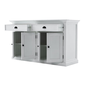 NovaSolo Halifax Buffet Hutch Unit with 2 Adjustable Shelves