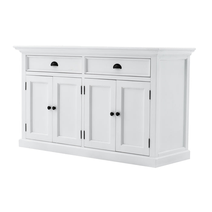 NovaSolo Halifax Buffet Hutch Unit with 6 Shelves