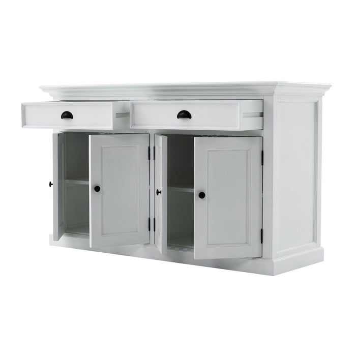 NovaSolo Halifax Buffet Hutch Unit with 6 Shelves