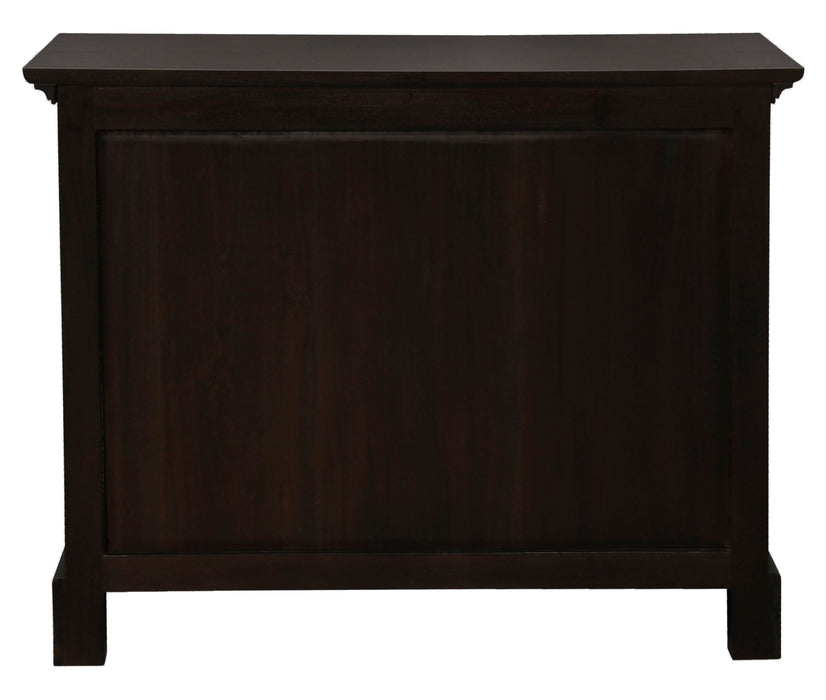 Tasmania Half Size Bookcase - Small (Chocolate)