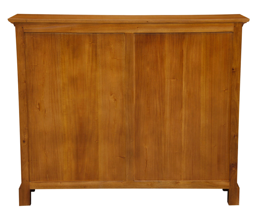 Tasmania Half Size Bookcase - Large (Light Pecan)