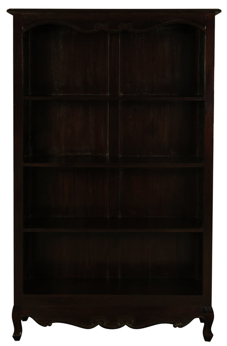 Queen Anne Large Bookcase (Chocolate)