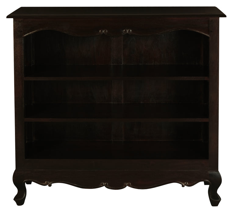 Queen Anne Small Bookcase (Chocolate)