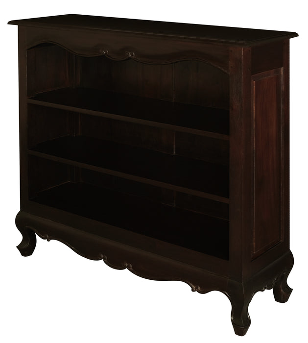 Queen Anne Small Bookcase (Chocolate)
