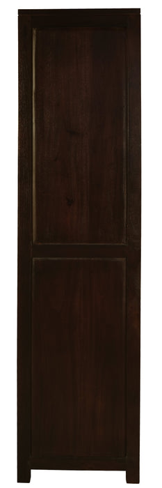 Amsterdam Bookcase - Narrow (Chocolate)