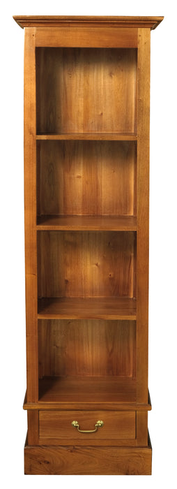 Tasmania 1 Drawer Bookcase (Light Pecan)
