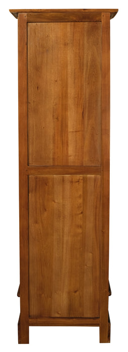 Tasmania 1 Drawer Bookcase (Light Pecan)