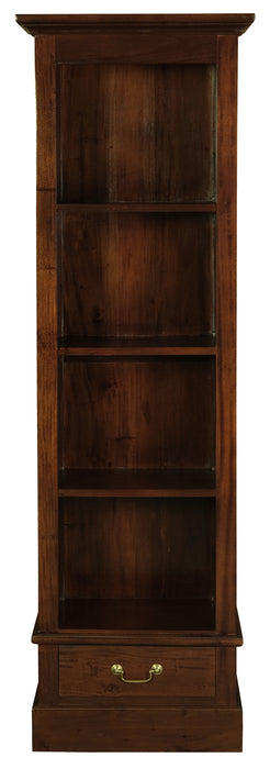 Tasmania 1 Drawer Bookcase (Mahogany)