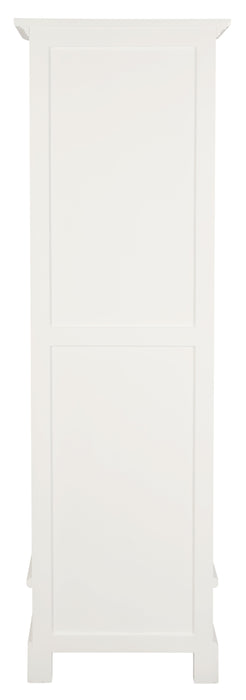 Tasmania 1 Drawer Bookcase (White)