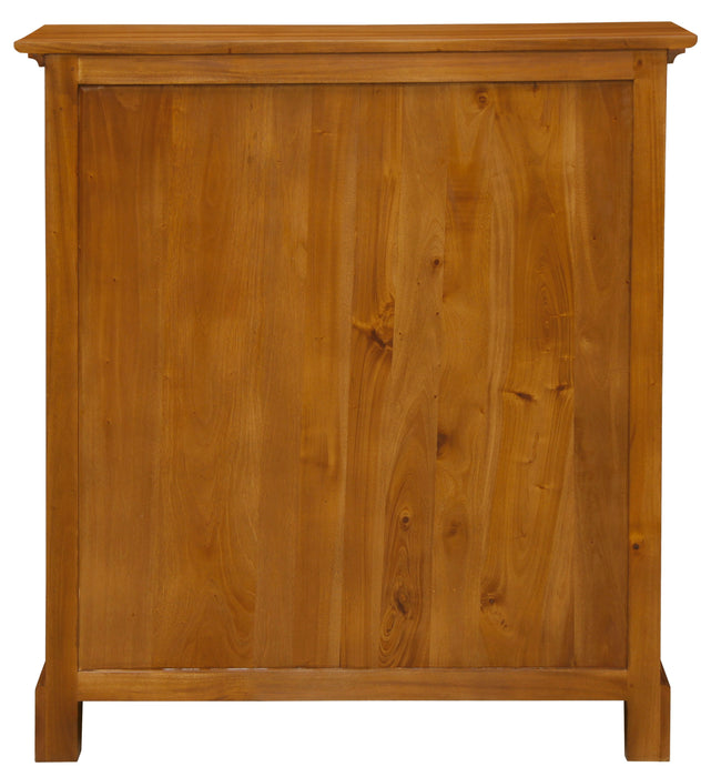 Tasmania 3 Drawer Bookcase (Light Pecan)