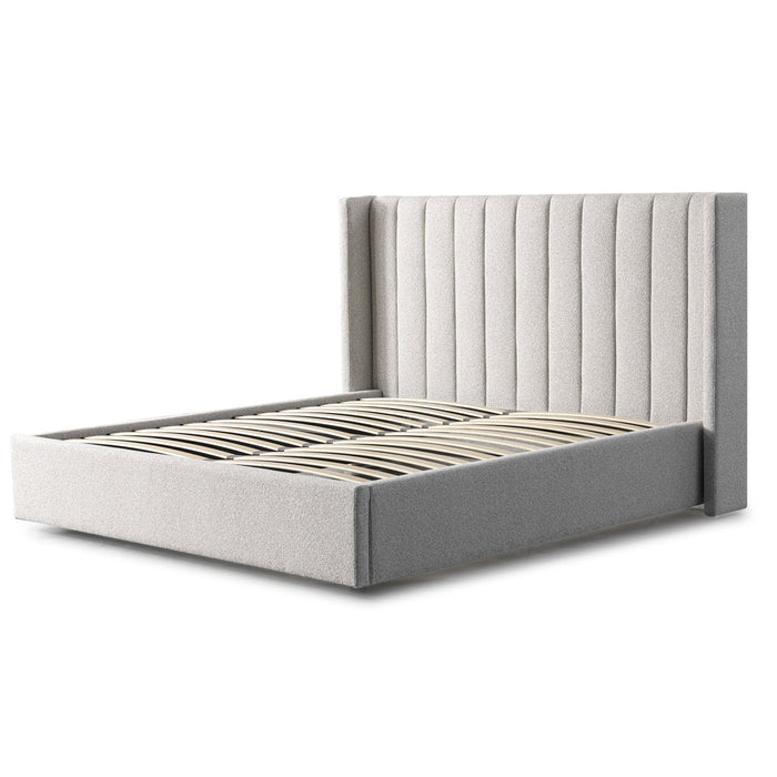 CBD10050-MI King Bed Frame - Wide Base in Clay Grey