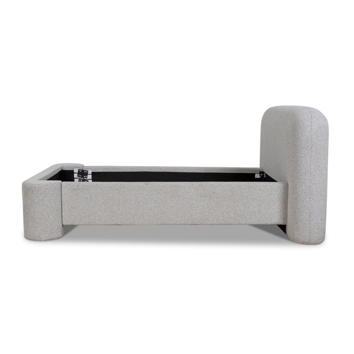Reko Single Bed Frame - Clay Grey