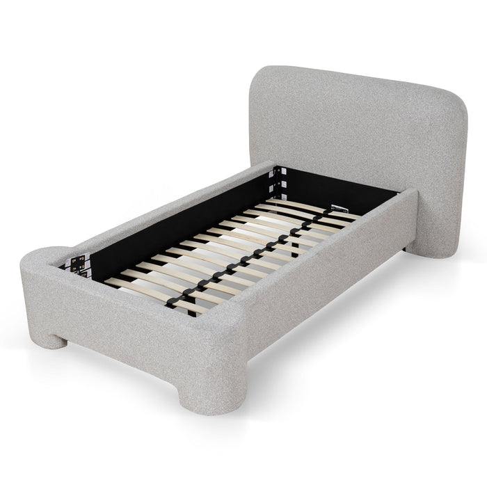 Reko Single Bed Frame - Clay Grey