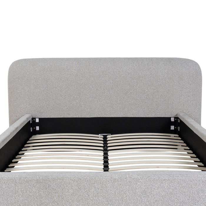 Reko Queen Bed Frame - Clay Grey