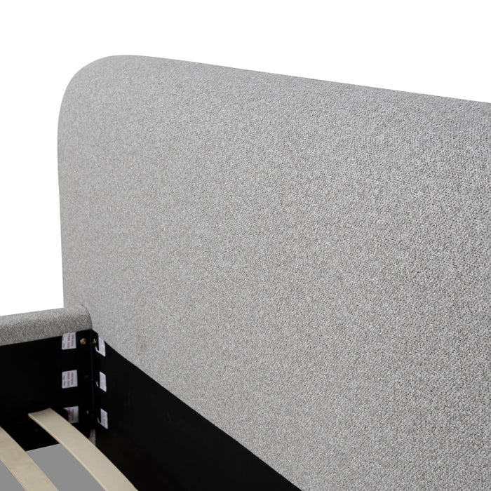 Reko King Bed Frame - Clay Grey