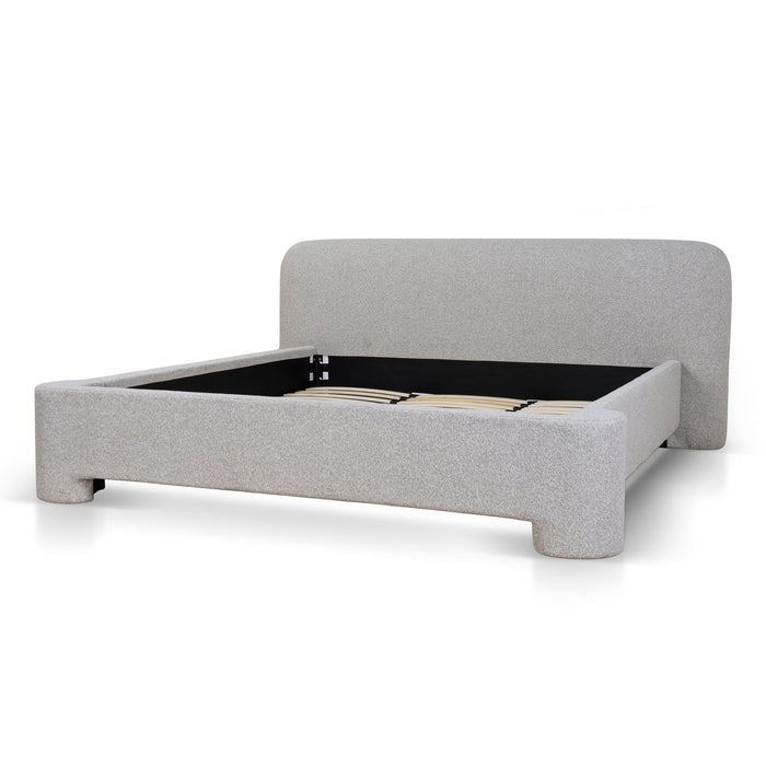 Reko King Bed Frame - Clay Grey