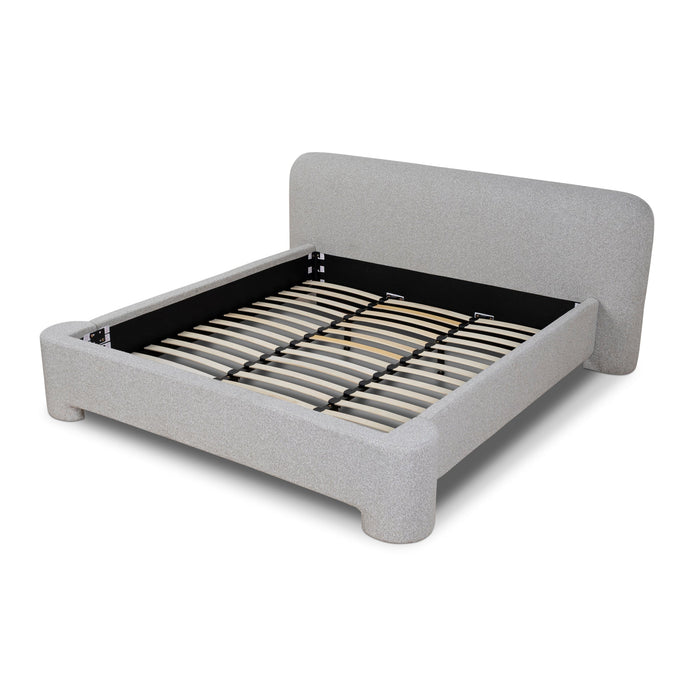 Reko King Bed Frame - Clay Grey