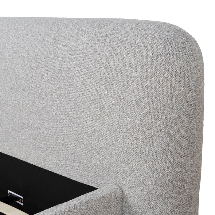 Reko King Bed Frame - Clay Grey