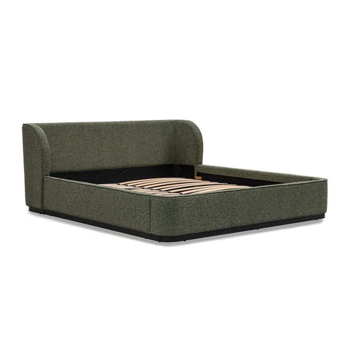 Jamar King Bed Frame - Hunter Green
