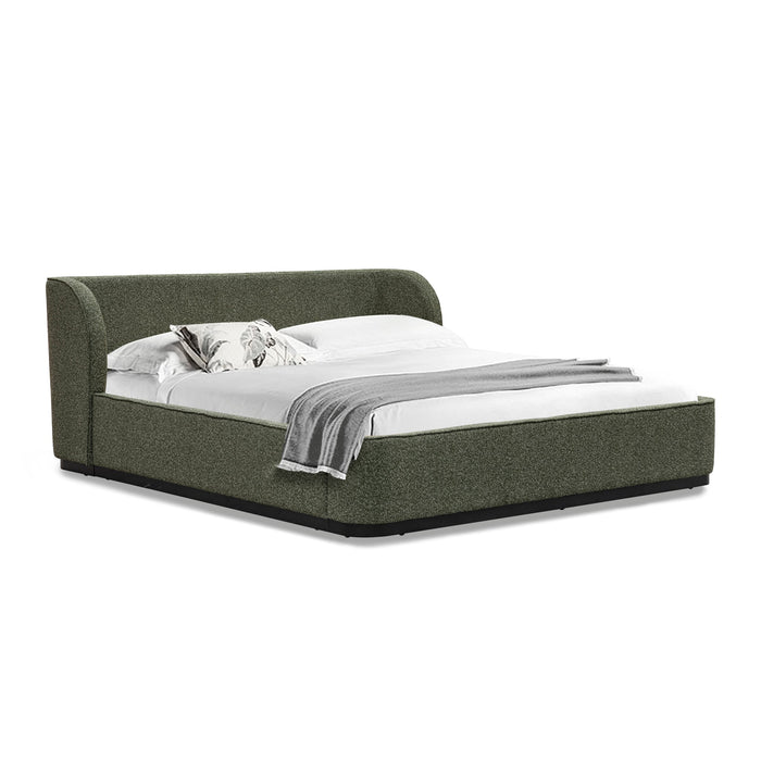 Jamar King Bed Frame - Hunter Green