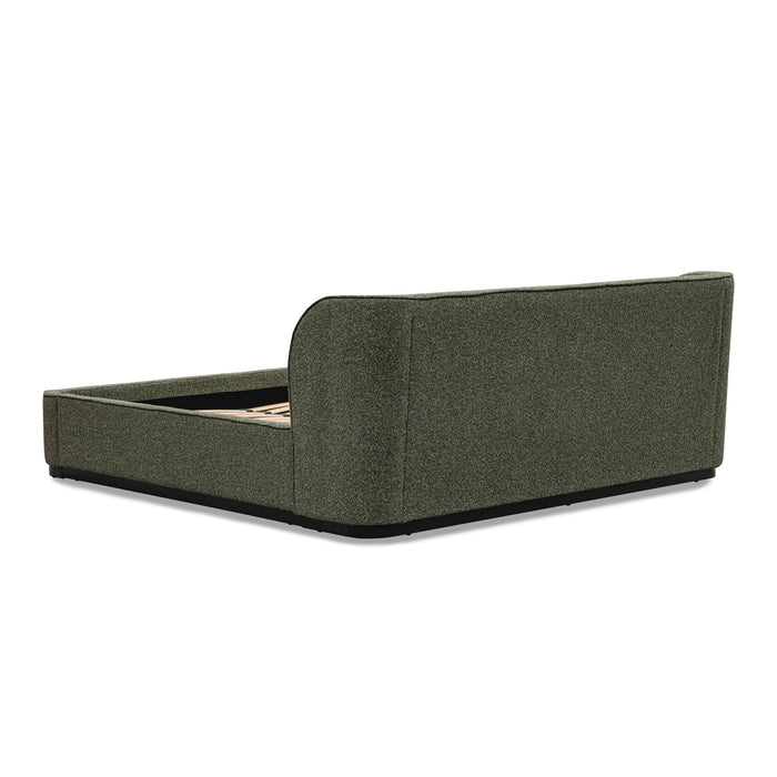 Jamar King Bed Frame - Hunter Green