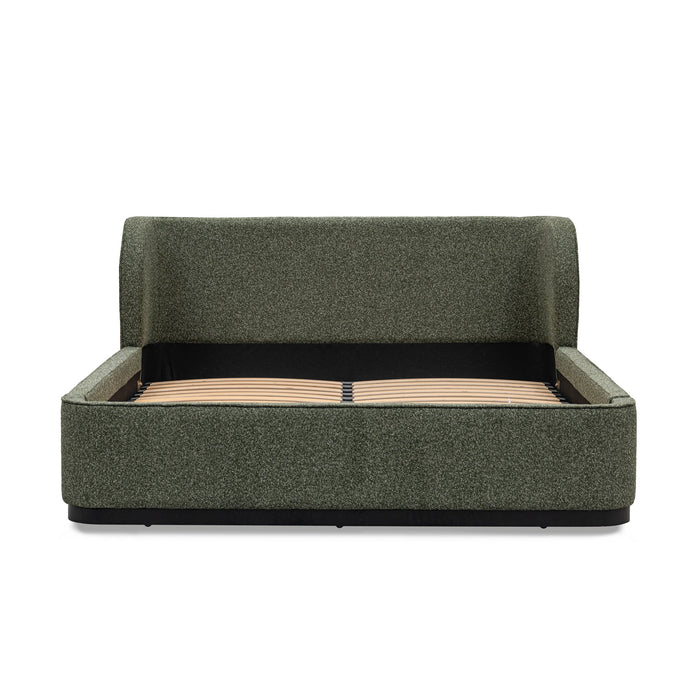Jamar King Bed Frame - Hunter Green