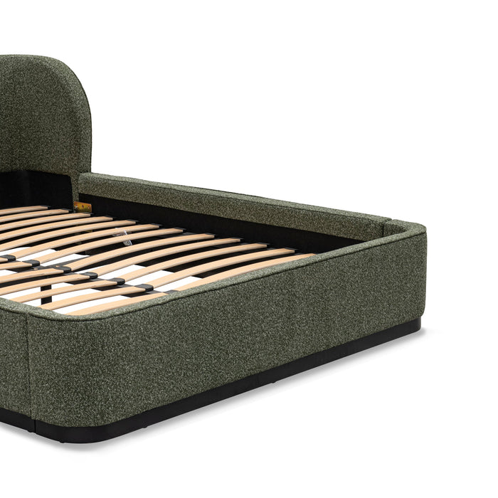 Jamar King Bed Frame - Hunter Green