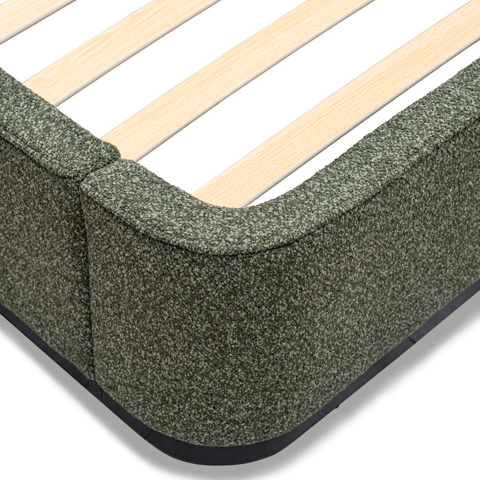 Jamar King Bed Frame - Hunter Green