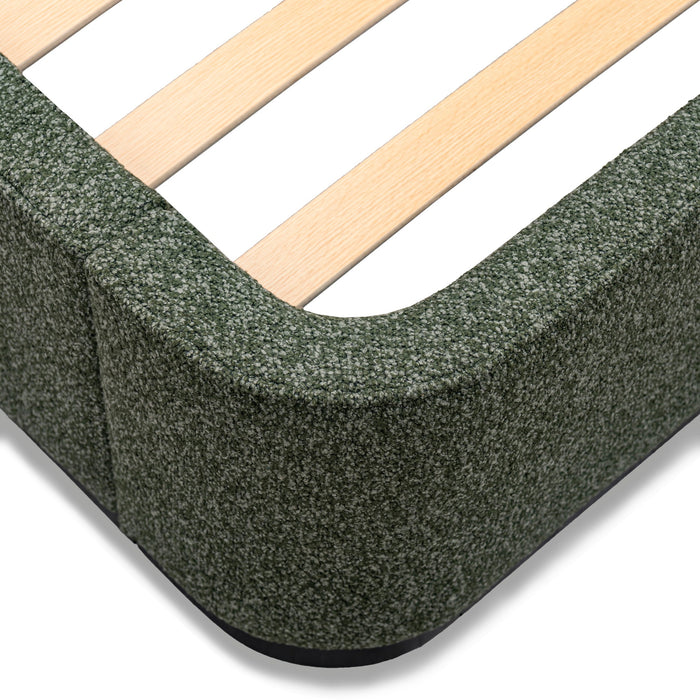 Jamar Queen Bed Frame - Hunter Green