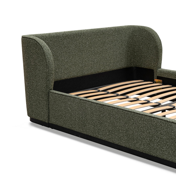 Jamar Queen Bed Frame - Hunter Green