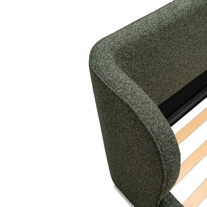Jamar Queen Bed Frame - Hunter Green