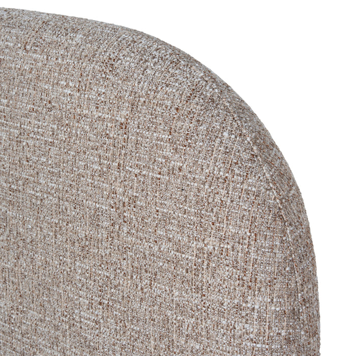 Meredith King Bed Frame - Stonish Beige