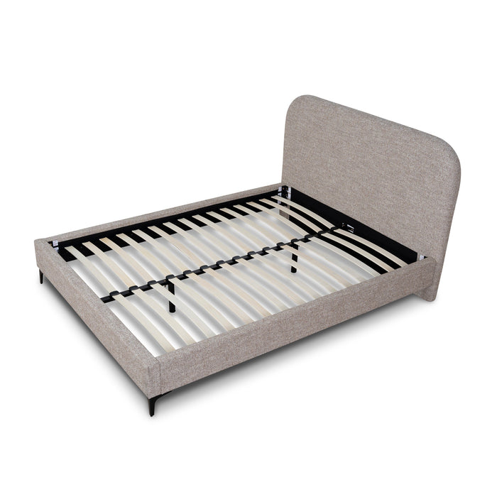 Meredith Queen Bed Frame - Stonish Beige